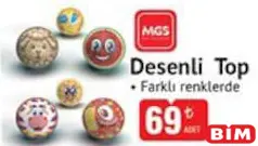MGS OYUNCAK DESENLİ TOP